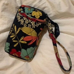 Vera Bradley Happy Snails Zip Wallet/Wristlet
